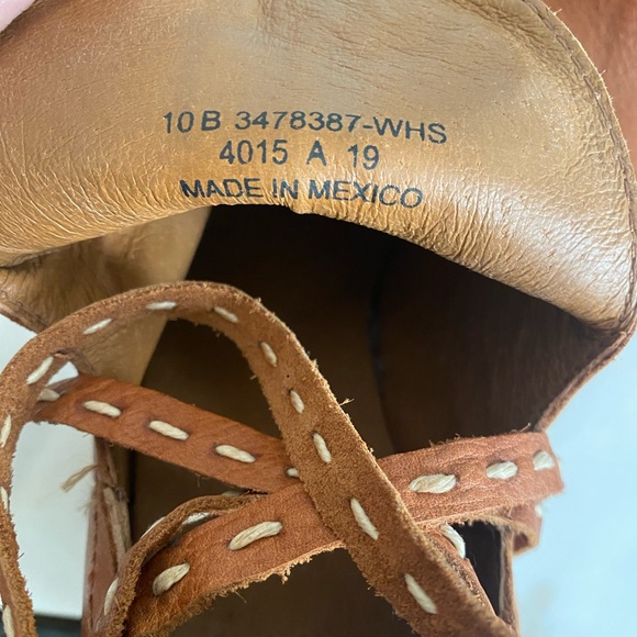 Frye Naomi Pickstitch Ankle Boots in Whiskey - Picture 6 of 6